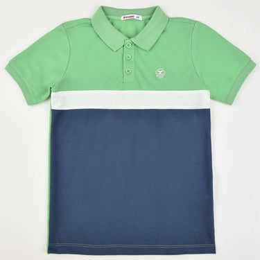 Pique Colorblock Polo - Kidichic